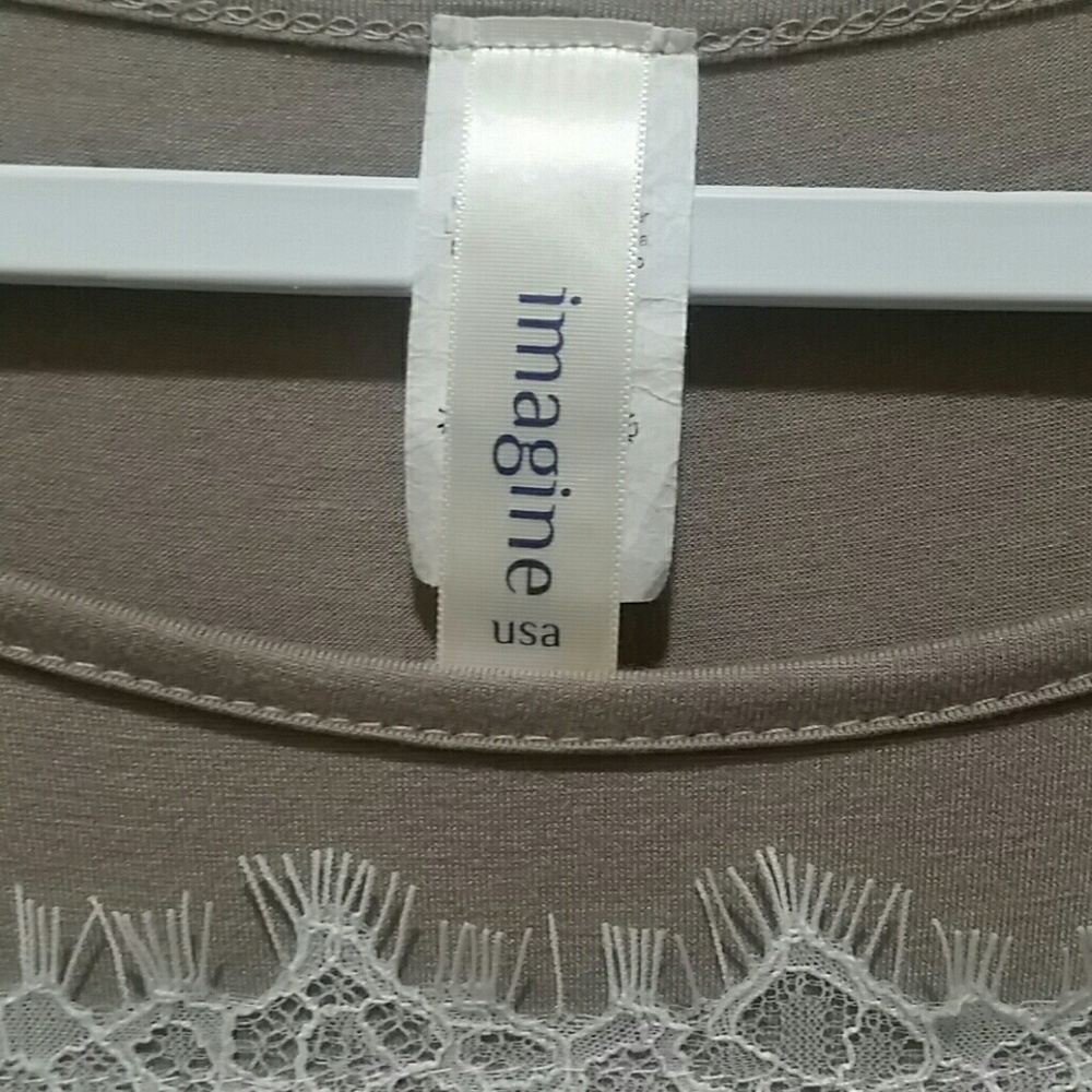 Gray Short-Sleeve Top - Picture 4 of 4